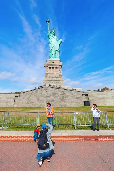 Liberty Satue en Liberty Island, Nueva York — Foto de Stock