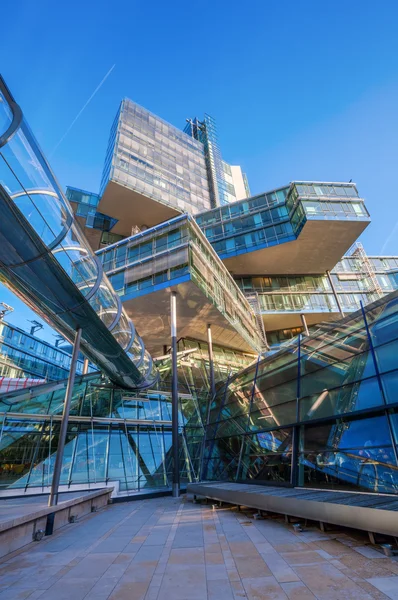 Modern building of the NordLB in Hanover, Germany — Stok fotoğraf