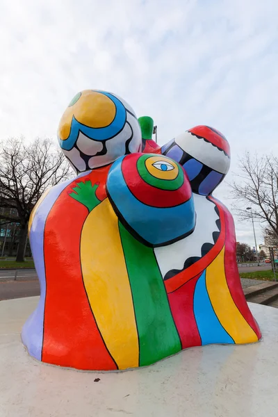 Nana skulptur i Hannover, Tyskland — Stockfoto