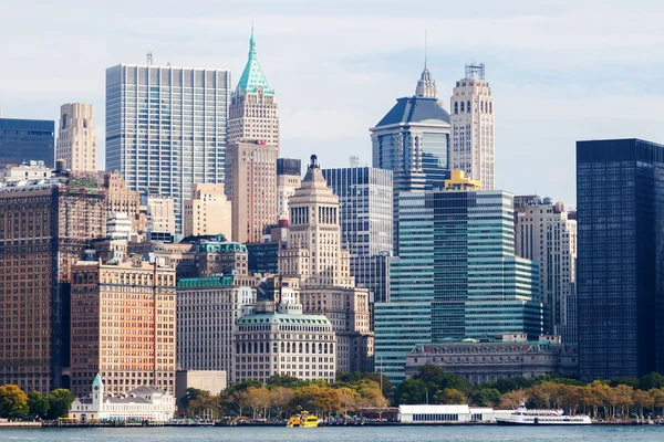 Skyline van Manhattan, New York City — Stockfoto