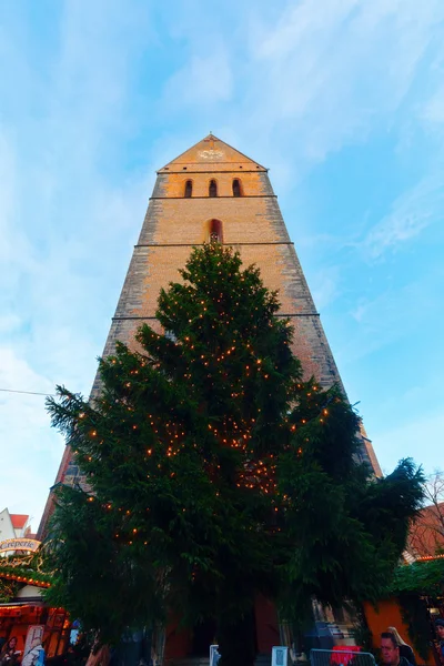 Christmas market in the old town of Hanover — Stock Photo, Image