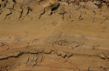 Toprak tonlama kavramının yapışkan toprak arkaplanını kapat  