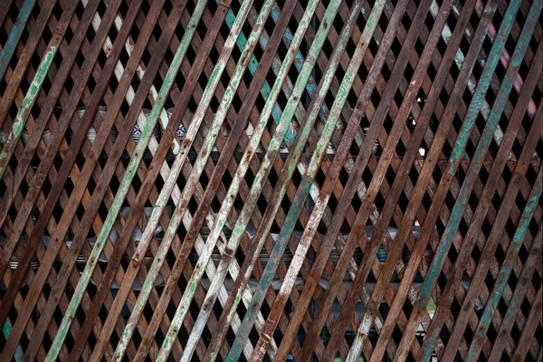 Старый Забор Дерева Классическим Цветовым Фоном — стоковое фото