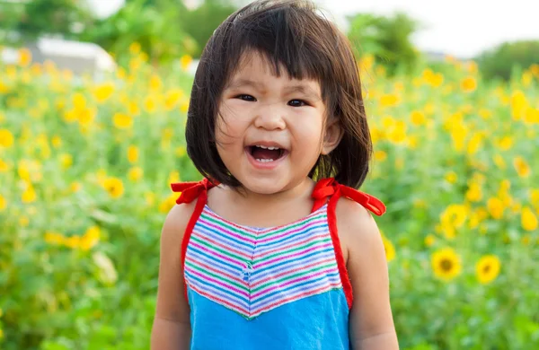 Nice big smile from asian children — Stock Photo, Image