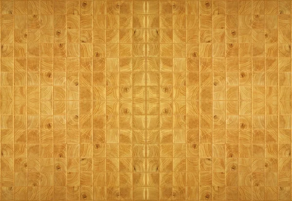 Wood Keramisk mosaik-bildrutsbakgrund — Stockfoto