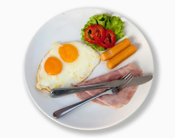 Inglês conjunto pequeno-almoço — Fotografia de Stock
