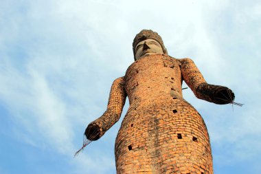 Buda Hint tarzı heykel Sala Kaew Ku Nongkhai Tayland at