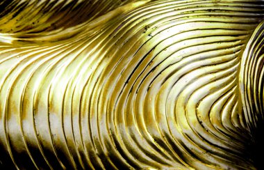 soyut altın dalga çizgi deseni