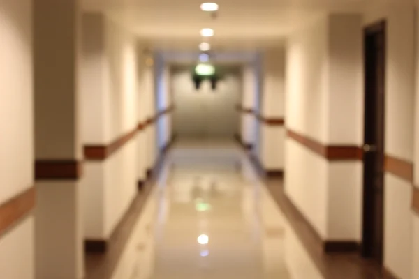 Abstract corridor in hotel — Stock Photo, Image