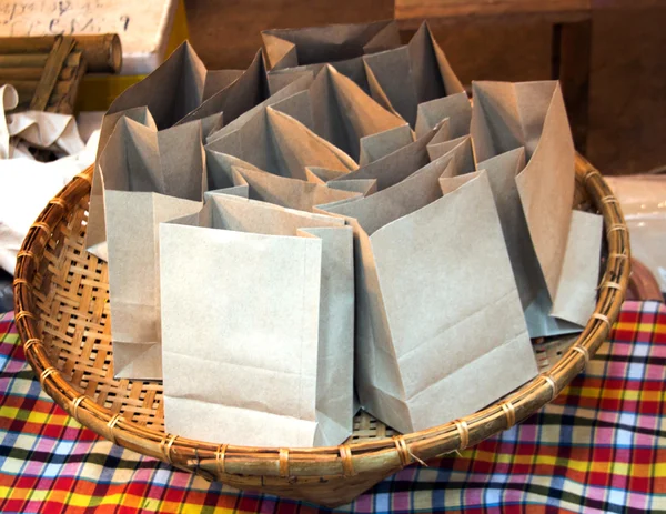 Tarım dükkanı için kağıt çanta paketi