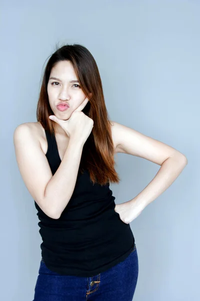 Thai dame sexy aktion — Stockfoto