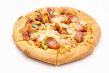 capcicum sosis pizza