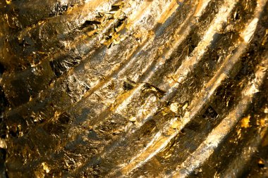 Altın kağıt üzerinde Buda scrapture