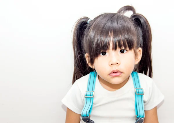 アクションを退屈なアジアの子供 — ストック写真
