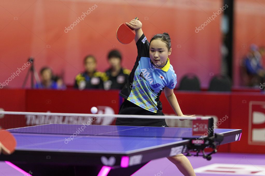 Perfect 2016 World Team Tabletennis Championship Stock Editorial
