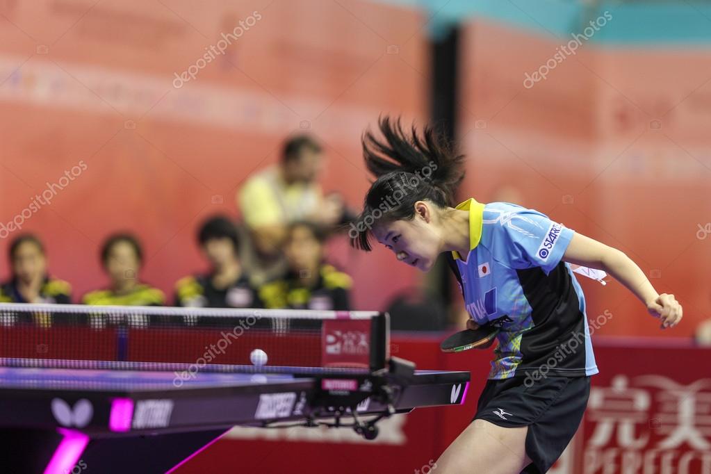 Perfect 2016 World Team Tabletennis Championship Stock Editorial