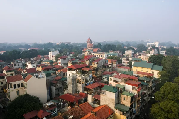 Pohled na předměstí města Hanoj. — Stock fotografie