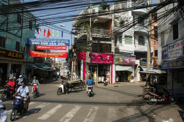 Ulice miasta ho chi minh — Zdjęcie stockowe