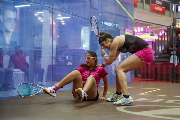 CIMB malajziai nyitott squash bajnokság 2014 — Stock Fotó