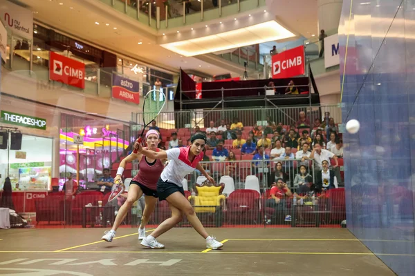 CIMB malajské otevřené squashové mistrovství 2014 — Stock fotografie