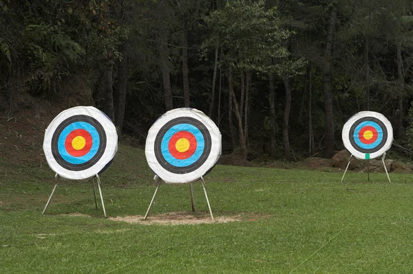 Alvos de tiro com arco — Fotografia de Stock