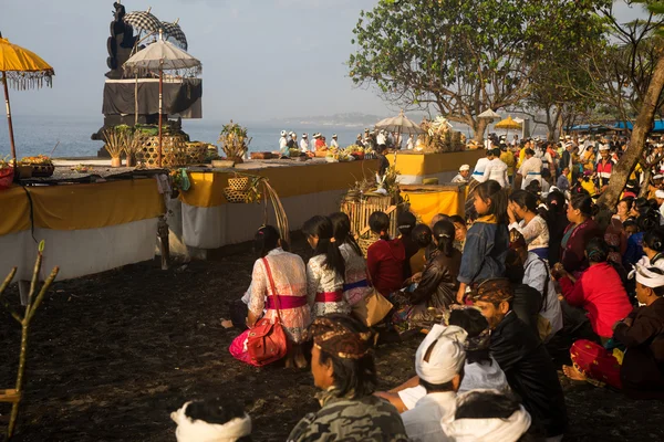 Nyaben ceremoni, ön bali — Stockfoto