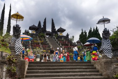 Besakih tapınak kompleksi, Bali Adası, Endonezya