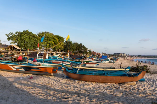 巴厘岛金巴兰渔村 — 图库照片