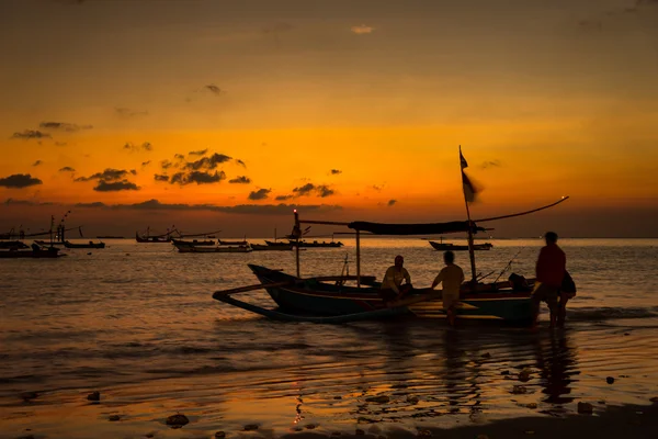 Coucher de soleil Bali — Photo