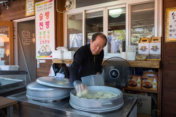 Gedämpfte Brötchenbäckerei und Restaurant — Stockfoto