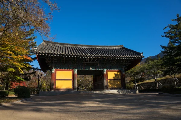 Geumsansa Templo complexo na Coreia do Sul — Fotografia de Stock