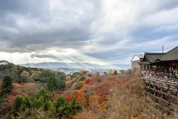 Kiyomizu tempel, kyoto, japan — Stockfoto