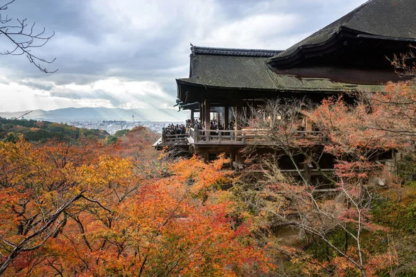Kiyomizu-dera, kyoto japan Royaltyfria Stockfoton