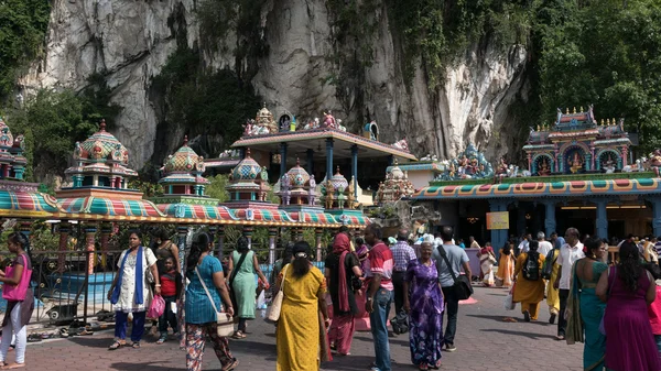 Thaipusam festival i Batu Caves, Kuala Lumpur, Malaysia. — Stockfoto