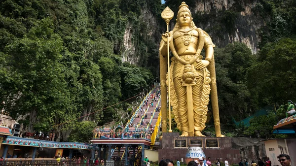 Thaipusam festival in Batu Caves, Kuala Lumpur, Maleisië. — Stockfoto