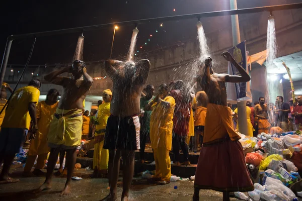 Thaipusam cleansing ceremony — Stock Photo, Image