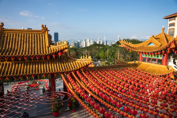 天后寺，吉隆坡 — 图库照片