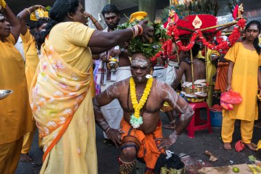 Thaipusam Batu mağaralara, Kuala Lumpur, Malezya
