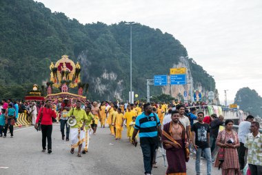 Thaipusam Batu mağaralara, Kuala Lumpur, Malezya