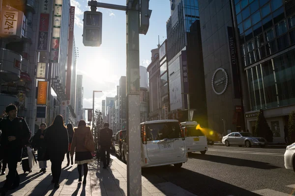 Tokio stad, straten, winkels en toerisme — Stockfoto