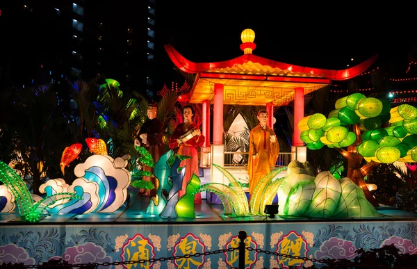 Ano Novo Chinês no Templo Thean Hou, Kuala Lumpur — Fotografia de Stock