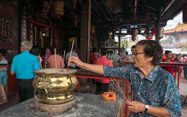 Templo de Cheng Hoon Teng — Fotografia de Stock