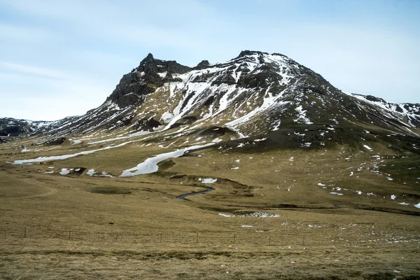 IJsland in de winter. — Stockfoto