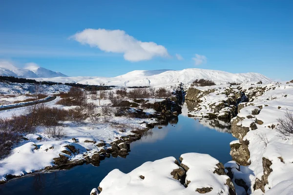 Inverno in Islanda — Foto Stock