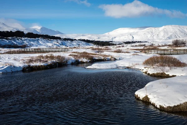 Invierno en Islandia — Foto de Stock