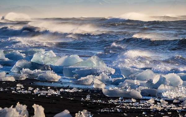 Hielo glaciar —  Fotos de Stock