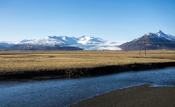 Berg och sjöar, Island — Stockfoto