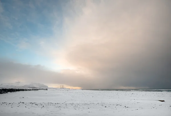冰岛南部冬季 — 图库照片