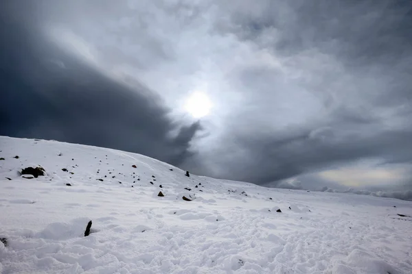 Zuiden van IJsland in de winter — Stockfoto