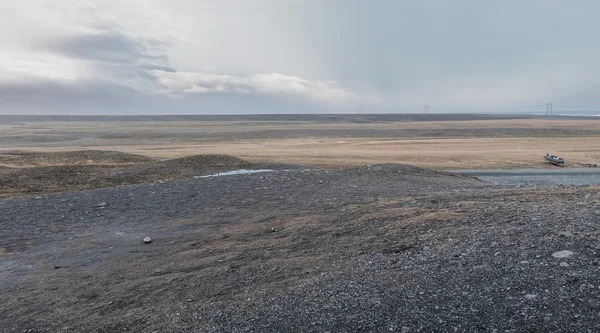 Живописный пейзаж южной Исландии — стоковое фото